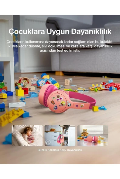 Belkin SoundForm mini Kablosuz Çocuk Kulaklığı - 5