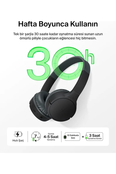 Belkin SoundForm mini Kablosuz Çocuk Kulaklığı - 4