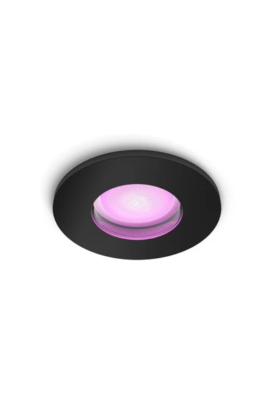 Philips Hue Xamento Siyah Sıva Üstü RGB Akıllı LED Spot IP44 400 Lumen GU10 Spot Dahildir - Resim 2