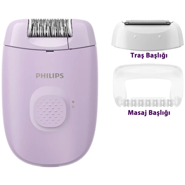 Philips BRE237/05 Series 2000 Kablolu Kompakt Epilatör - 2
