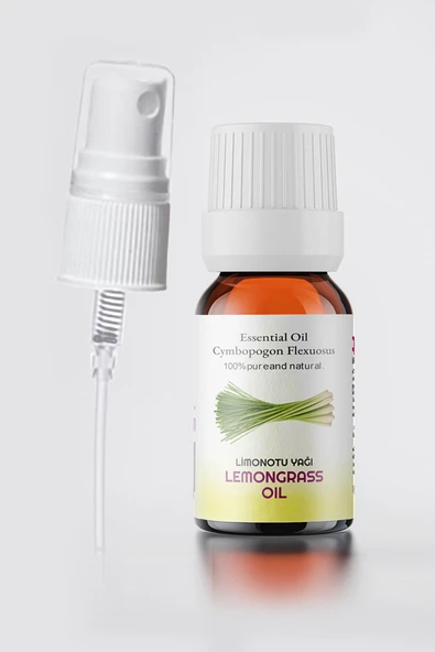 PROCLİS Limonotu Yağı, %100 Doğal Uçucu Yağ, Lemongrass Oil 10 ml Sprey Başlıklı ürün görseli 1