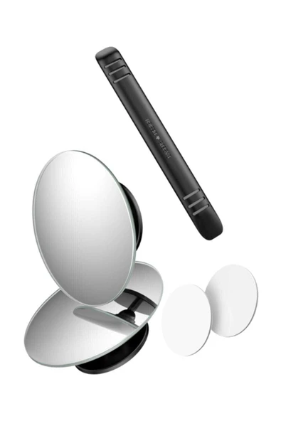 Baseus Siyah 360° Hd Kör Nokta Dikiz Aynası - 5