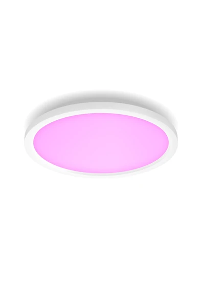 Philips Hue Surimu Beyaz Sıva Üstü RGB Akıllı LED Yuvarlak Panel Tavan Armatürü 40 cm çapında 2850 Lumen - 3