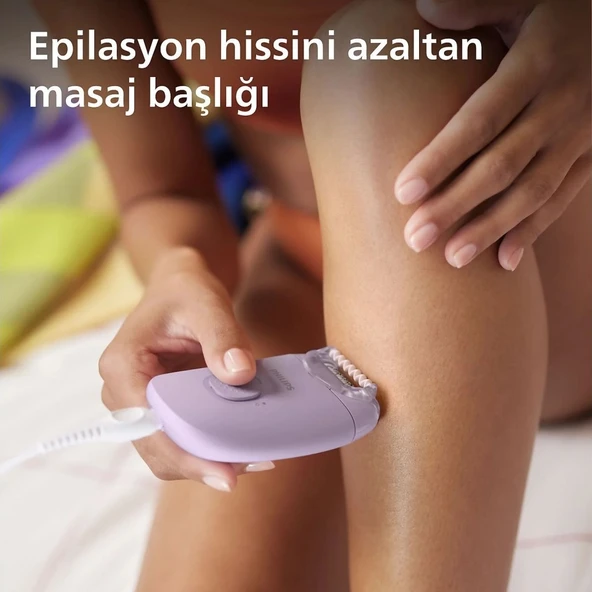 Philips BRE237/05 Series 2000 Kablolu Kompakt Epilatör - 6