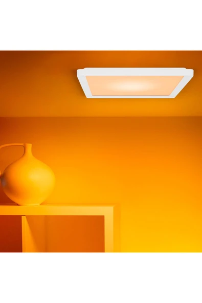Wiz Beyaz Akıllı Sıva Üstü RGB Kare Panel Tavan Armatürü 12W - 4