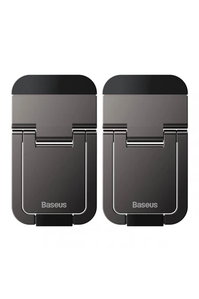 Baseus Katlanabilir Portatif Macbook Dizüstü Bilgisayar Laptop Stand Ayağı Siyah - 2