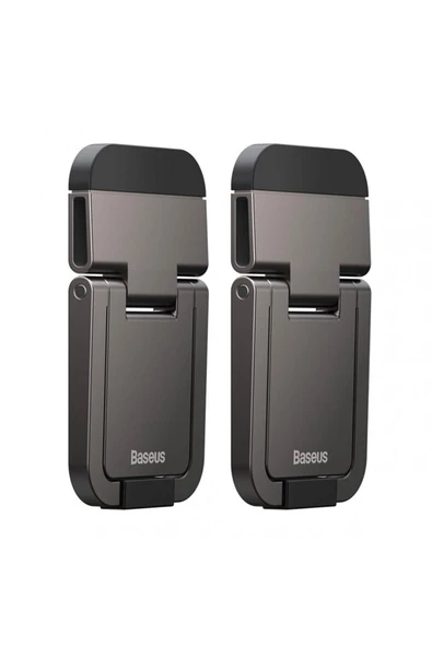 Baseus Katlanabilir Portatif Macbook Dizüstü Bilgisayar Laptop Stand Ayağı Siyah - 4