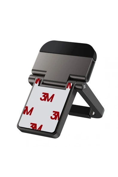 Baseus Katlanabilir Portatif Macbook Dizüstü Bilgisayar Laptop Stand Ayağı Siyah - 5