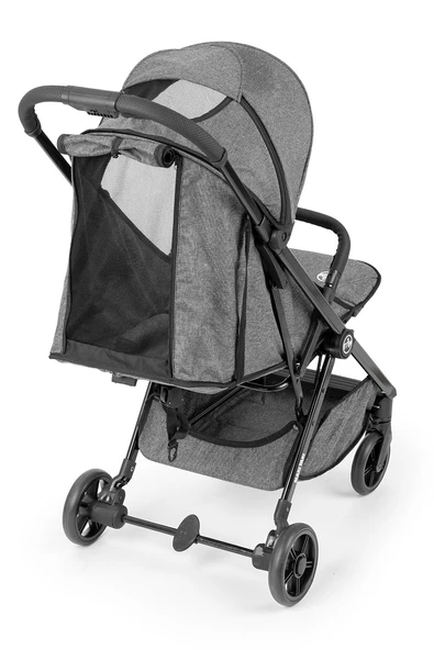 Maxi Taxi Airmini Otomatik Katlanır Kabin Boy Travel Sistem Bebek Arabası Gri - 6