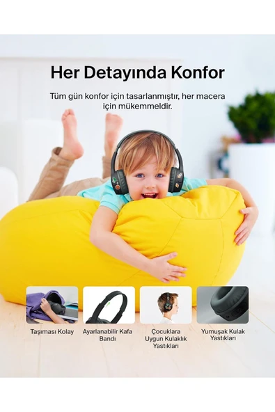 Belkin SoundForm mini Kablosuz Çocuk Kulaklığı - 2