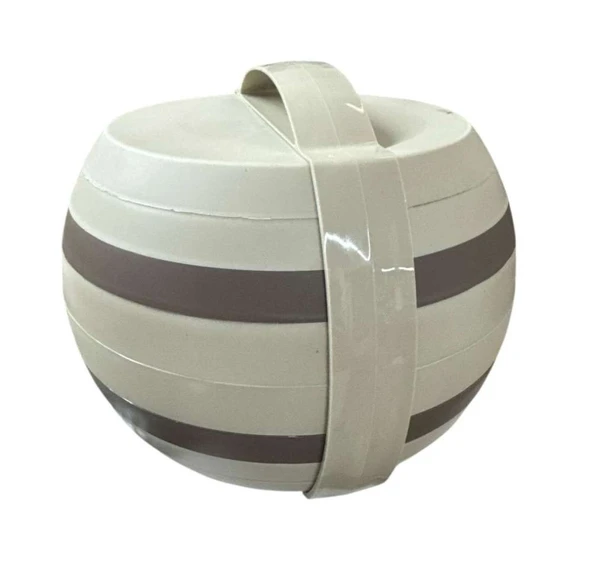 Taşınabilir 32 Parça Küre Piknik Kamp Mangal Tabak Çatal Kaşık Bıçak Yemek Takımı 6 Kişilik Set Kahverengi - 2