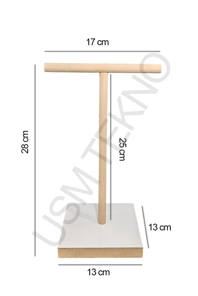 Kuş Oyuncağı Kuş Oyun Parkı Muhabbet Kuşu Papağan Oyun Parkuru Kuş Salıncağı - Resim 3