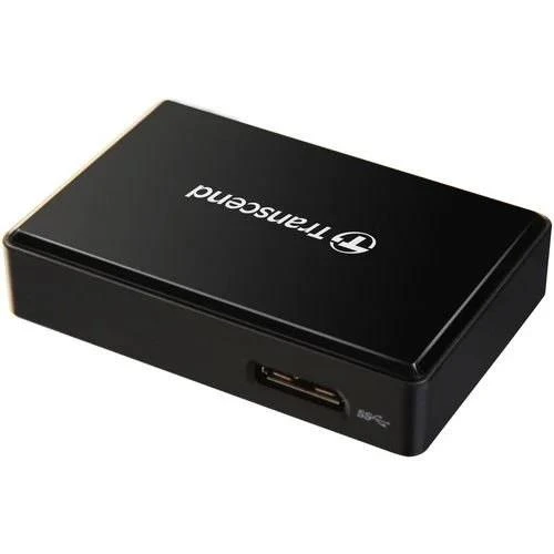 TRANSCEND TS-RDF8K2 ALL-IN-1 MEMORY CARD READER USB 3.0/3.1 Gen 1, BLACK - 2