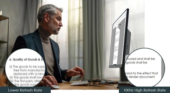 MSI 25" PRO MP251 1920x1080 (FHD) FLAT IPS 100HZ 1MS ANTI-GLARE  MONITOR - Resim 9