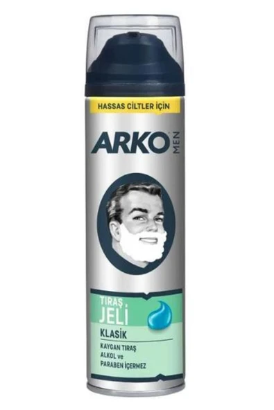 Arko Men Tıraş Jeli Klasik 200 ml ürün görseli