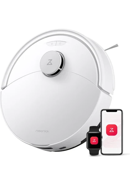 Roborock Q8 Max Pro Beyaz Akıllı Robot Süpürge ürün görseli 1