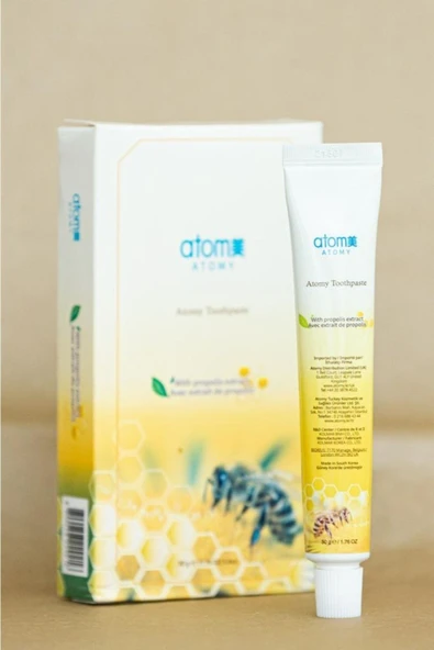 ATOMY KORE PROPOLİS VE YEŞİL ÇAY ÖZLÜ DİŞ MACUNU(50 GR) - 1