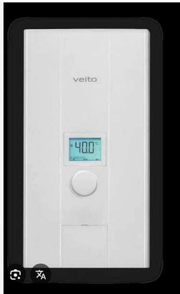 Veito Blue S 380V Elektrikli Şofben Merkezi Sistem dijital 24 kw