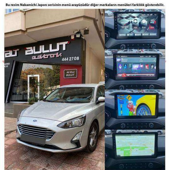 Ford Focus 5 Android Multimedya Sistemi 10 İnç (2019-2021) 2 GB Ram 32 GB Hafıza 8 Çekirdek Nakamichi Japon Markası - 6