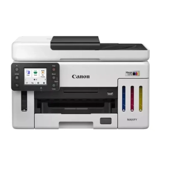 Canon Maxify GX6140 Wi-Fi + Tarayıcı + Fotokopi Renkli Çok Fonksiyonlu Tanklı Mürekkep Püskürtmeli Yazıcı ürün görseli 1