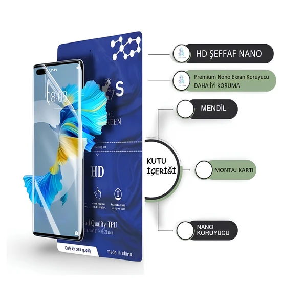 Xiaomi REDMİ A3 NANO Ekran Koruyucu ULTRA İnce Esnek HD ŞEFFAF - Umbos ürün görseli 1