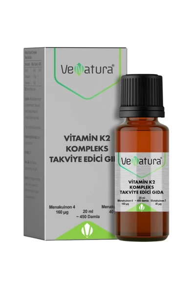Venatura Vitamin K2 Kompleks Damla 20 ml ürün görseli