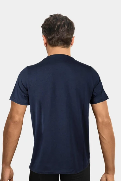 Jiber Erkek Bambu Terletmeyen Hafif Kumaş T-Shirt - 11