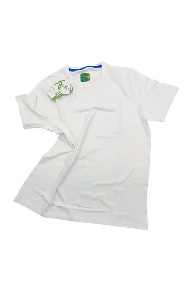 Jiber Erkek Bambu Terletmeyen Hafif Kumaş T-Shirt - 8