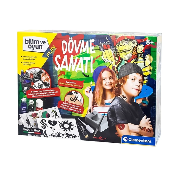 64329 Dövme Sanatı - Bilim ve Oyun +8 yaş ürün görseli