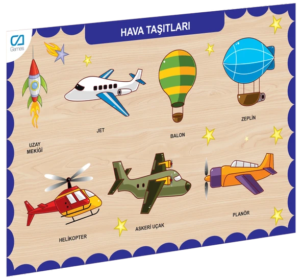 CAAHS-3202 CA GAMES AHŞAP HAVA TAŞITLARI BUL-TAK ürün görseli