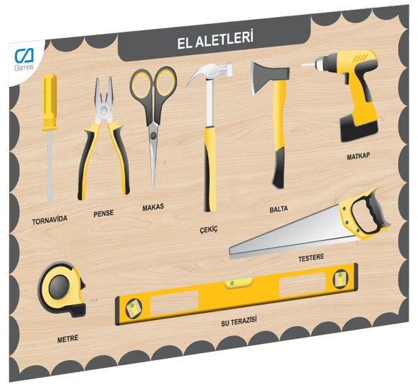 CAAHS-3210 CA GAMES AHŞAP EL ALETLERİ BUL-TAK ürün görseli