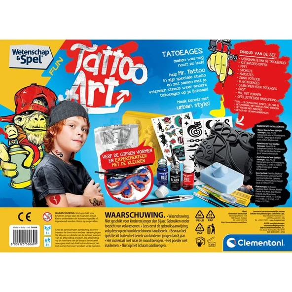 64329 Dövme Sanatı - Bilim ve Oyun +8 yaş - Resim 3