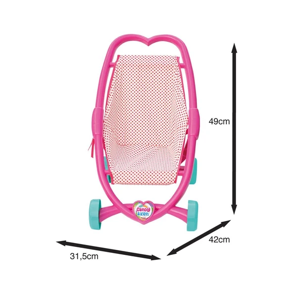 01960 Dede, Candy & Ken Kalpli Puset - Resim 2