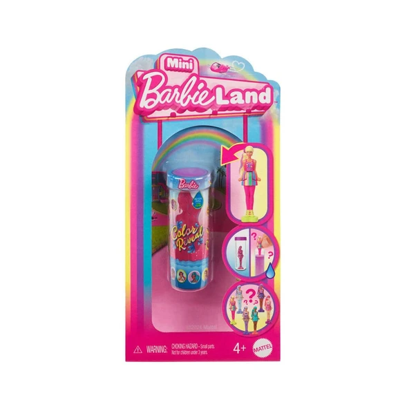 HYF28 Mini Barbieland Color Reveal Bebekler ürün görseli