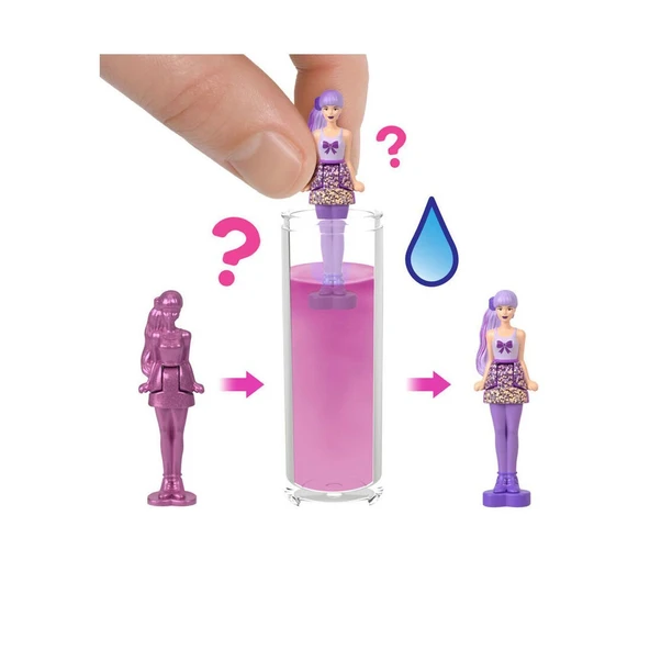 HYF28 Mini Barbieland Color Reveal Bebekler - Resim 2