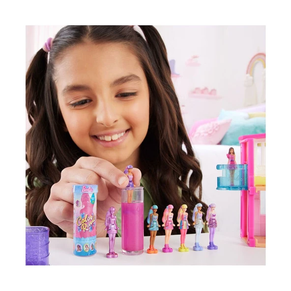HYF28 Mini Barbieland Color Reveal Bebekler - Resim 4