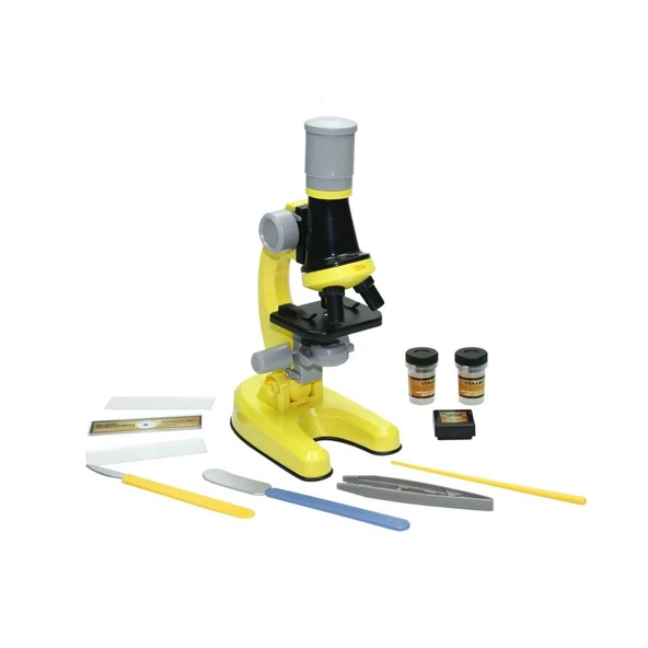 KM-1012A-1 1013A-1 Işıklı Objektif Bilim Mikroskopu -Vardem - Resim 4