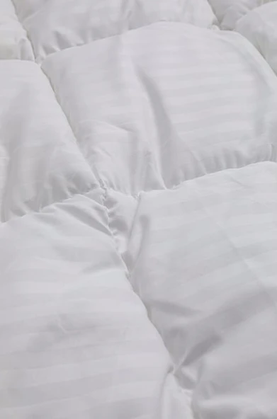 Madame Suzie Jakarlı Micro Beyaz Silikon Tek Kişilik Yorgan - 2
