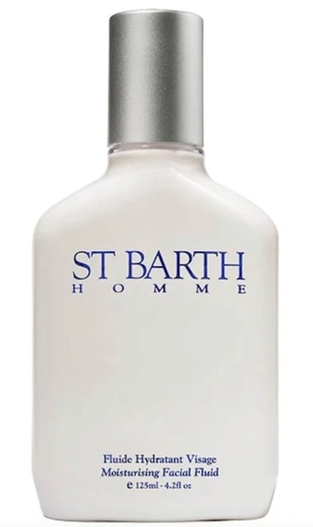 St. Barth Moisturizing Facial Fluid - Erkekler İçin Nemlendirici Cilt Bakım Kremi 125 ML ürün görseli