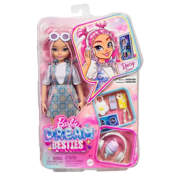 JDD74 Barbie Dream Besties Ana Karakter Bebek Daisy ürün görseli