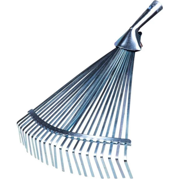 Formosa 55cm 22diş Çakmalı Sap Hariç Yumuşak Çelik Metal Ayarlı Yelpaze Tırmık