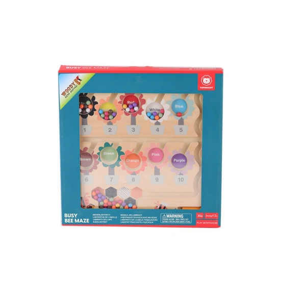 5285 SUN- Tahta Oyunlar Manyetik Meşgul Arı Labirenti ürün görseli