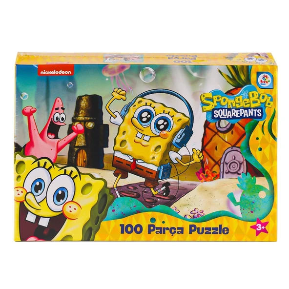 SB0049 Spongebob 100 Parça Puzzle -Laçokids ürün görseli