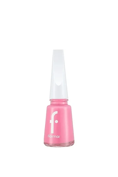 Flormar Klasik Parlak Bitişli Yüksek Pigmentli Oje - Nail Enamel -555 Pınk Flare ürün görseli