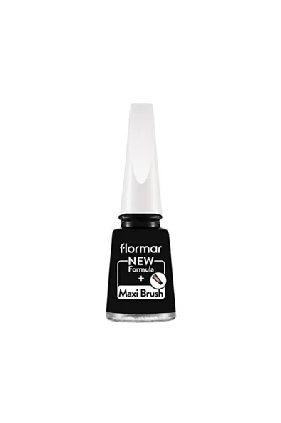 Flormar Klasik Parlak Bitişli Yüksek Pigmentli Oje -nail Enamel- 313 Black Mınımalısm New ürün görseli
