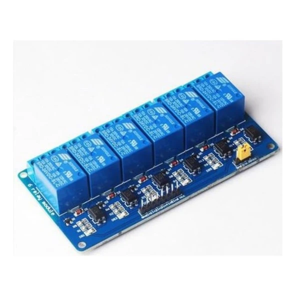 12V 4 Kanal Röle Kartları 12 Adet Set - 3