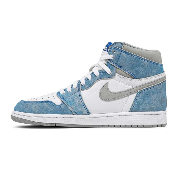 Jordan 1 Retro High Hyper Royal Smoke Grey - Resim 4