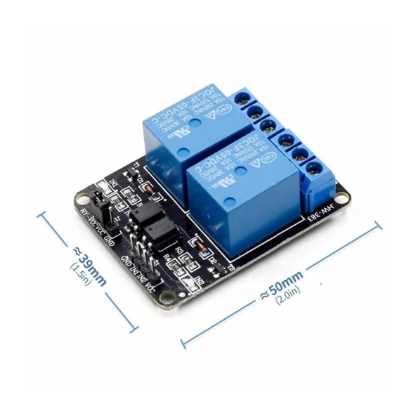 12V 4 Kanal Röle Kartları 12 Adet Set