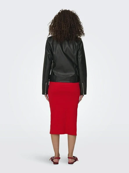 Only Mılle Faux Suni Deri Kadın Ceket 15357332 - 7