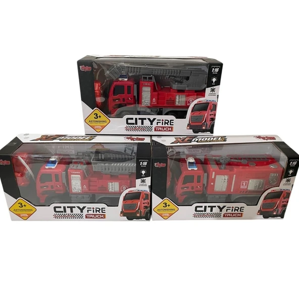 XF-789-210A-11A-12A UK 1 16 ŞARJLI IŞIKLI İTFAİYE ürün görseli